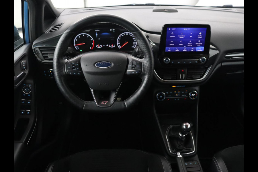 Ford Fiesta 1.5 EcoBoost ST-3 | Origineel NL | 1e eigenaar | Stoelverwarming | B&O Sound | Half leder | Carplay | Navigatie | Stuurverwarming | Full LED | Parkeerhulp