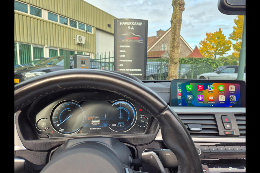 BMW 4 Serie Cabrio 420i M Sport High Executive Cabrio Dig. Dash Apple CarPlay Elek.Stoelen Nbt Evo GR Navi Leder Zwart NAP