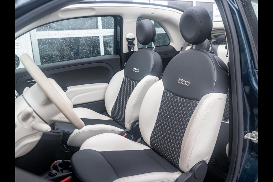 Fiat 500C 1.0 Hybrid Dolcevita | Carplay / Android | 16" LM Velgen | Climate Control | Parkeersensoren |