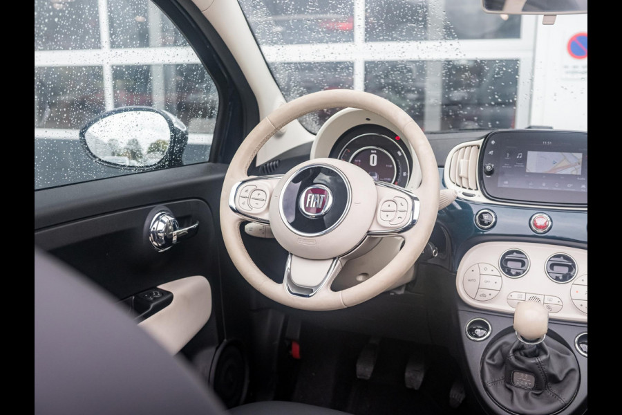 Fiat 500C 1.0 Hybrid Dolcevita | Carplay / Android | 16" LM Velgen | Climate Control | Parkeersensoren |