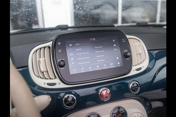 Fiat 500C 1.0 Hybrid Dolcevita | Carplay / Android | 16" LM Velgen | Climate Control | Parkeersensoren |