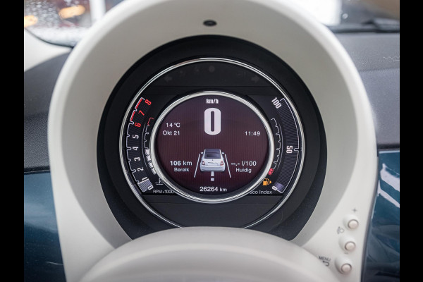 Fiat 500C 1.0 Hybrid Dolcevita | Carplay / Android | 16" LM Velgen | Climate Control | Parkeersensoren |