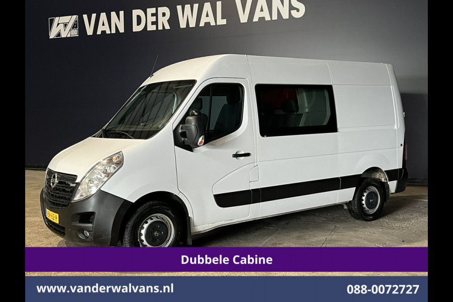 Opel Movano 2.3 CDTI 146pk L2H2 Dubbele Cabine Euro6 Airco | Camera | Navigatie | Cruisecontrol Chauffeursstoel, 2500kg Trekhaak, Parkeersensoren, 5-Zits Opel Movano 2.3 CDTI 146pk L2H2 Dubbele Cabine Euro6 Airco | Camera | Navigatie | Cruisecontrol Chauffeursstoel, 2500kg Trekhaak, Parkeersensoren, 5-Zits