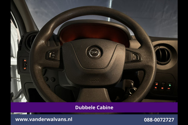 Opel Movano 2.3 CDTI 146pk L2H2 Dubbele Cabine Euro6 Airco | Camera | Navigatie | Cruisecontrol Chauffeursstoel, 2500kg Trekhaak, Parkeersensoren, 5-Zits Opel Movano 2.3 CDTI 146pk L2H2 Dubbele Cabine Euro6 Airco | Camera | Navigatie | Cruisecontrol Chauffeursstoel, 2500kg Trekhaak, Parkeersensoren, 5-Zits