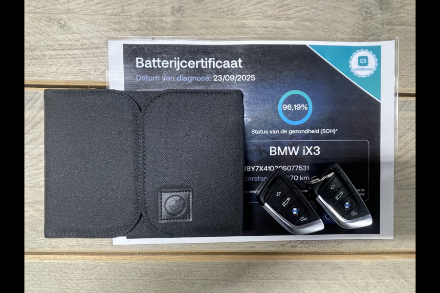 BMW iX3 High Executive 80 kWh Pan Dak / Leder / Head Up