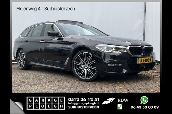 BMW 5 Serie 530D M-sport 6-Cilinder Pano Trekhaak HUD 360cam Standkachel Sfeerverl NL-Auto VOL! BMW 5 Serie 530D M-sport 6-Cilinder Pano Trekhaak HUD 360cam Standkachel Sfeerverl NL-Auto VOL!