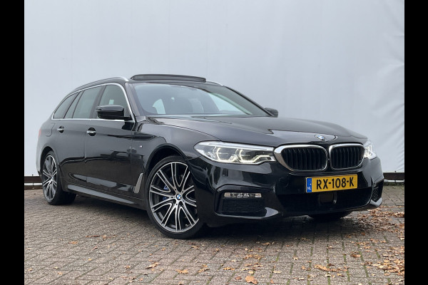 BMW 5 Serie 530D M-sport 6-Cilinder Pano Trekhaak HUD 360cam Standkachel Sfeerverl NL-Auto VOL! BMW 5 Serie 530D M-sport 6-Cilinder Pano Trekhaak HUD 360cam Standkachel Sfeerverl NL-Auto VOL!