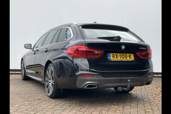 BMW 5 Serie 530D M-sport 6-Cilinder Pano Trekhaak HUD 360cam Standkachel Sfeerverl NL-Auto VOL! BMW 5 Serie 530D M-sport 6-Cilinder Pano Trekhaak HUD 360cam Standkachel Sfeerverl NL-Auto VOL!