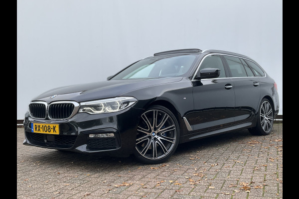 BMW 5 Serie 530D M-sport 6-Cilinder Pano Trekhaak HUD 360cam Standkachel Sfeerverl NL-Auto VOL! BMW 5 Serie 530D M-sport 6-Cilinder Pano Trekhaak HUD 360cam Standkachel Sfeerverl NL-Auto VOL!