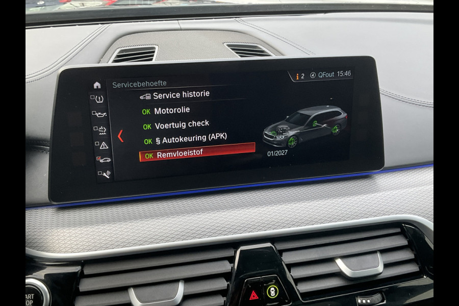 BMW 5 Serie 530D M-sport 6-Cilinder Pano Trekhaak HUD 360cam Standkachel Sfeerverl NL-Auto VOL! BMW 5 Serie 530D M-sport 6-Cilinder Pano Trekhaak HUD 360cam Standkachel Sfeerverl NL-Auto VOL!