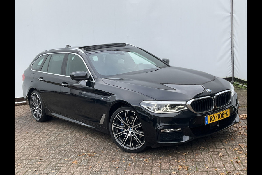 BMW 5 Serie 530D M-sport 6-Cilinder Pano Trekhaak HUD 360cam Standkachel Sfeerverl NL-Auto VOL! BMW 5 Serie 530D M-sport 6-Cilinder Pano Trekhaak HUD 360cam Standkachel Sfeerverl NL-Auto VOL!