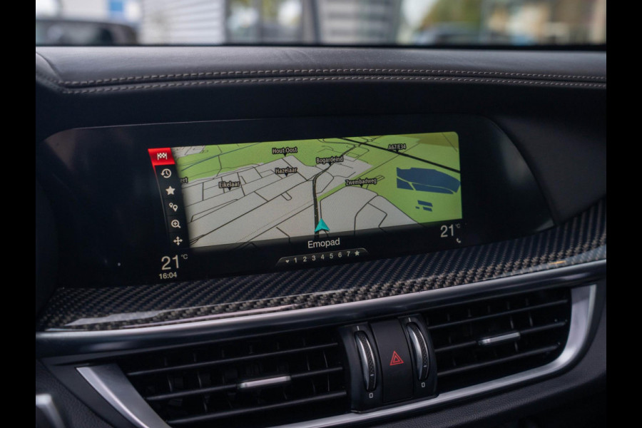 Alfa Romeo Stelvio 2.9 V6 AWD Quadrifoglio 510PK / Pano / Carbon / H&K / Memory Alfa Romeo Stelvio 2.9 V6 AWD Quadrifoglio 510PK / Pano / Carbon / H&K / Memory