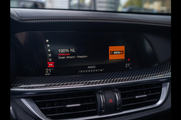 Alfa Romeo Stelvio 2.9 V6 AWD Quadrifoglio 510PK / Pano / Carbon / H&K / Memory Alfa Romeo Stelvio 2.9 V6 AWD Quadrifoglio 510PK / Pano / Carbon / H&K / Memory