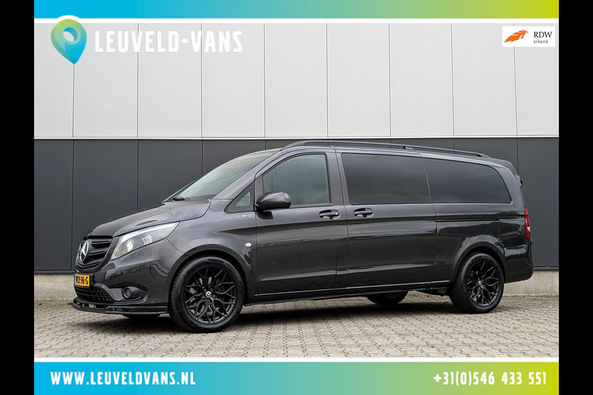 Mercedes-Benz Vito 119CDI AUTOMAAT DUBBELE CABINE 2X SCHUIFDEUR LANG LEDER PDC CRUISE CLIMATE CONTROL STOELVERWARMING Mercedes-Benz Vito 119CDI AUTOMAAT DUBBELE CABINE 2X SCHUIFDEUR LANG LEDER PDC CRUISE CLIMATE CONTROL STOELVERWARMING