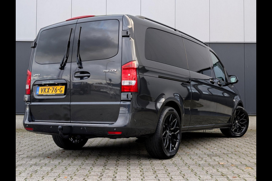 Mercedes-Benz Vito 119CDI AUTOMAAT DUBBELE CABINE 2X SCHUIFDEUR LANG LEDER PDC CRUISE CLIMATE CONTROL STOELVERWARMING Mercedes-Benz Vito 119CDI AUTOMAAT DUBBELE CABINE 2X SCHUIFDEUR LANG LEDER PDC CRUISE CLIMATE CONTROL STOELVERWARMING