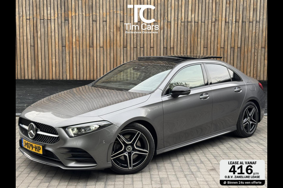 Mercedes-Benz A-Klasse 220 AMG 190pk Automaat | Panoramadak | LED Matrix verlichting | Sfeerverlichting | Night Pakket | Sportstoelen elektrisch verste