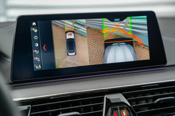 BMW 5 Serie M5 F90 Schuifdak Marina Blue 22'' Vossen Downpipe