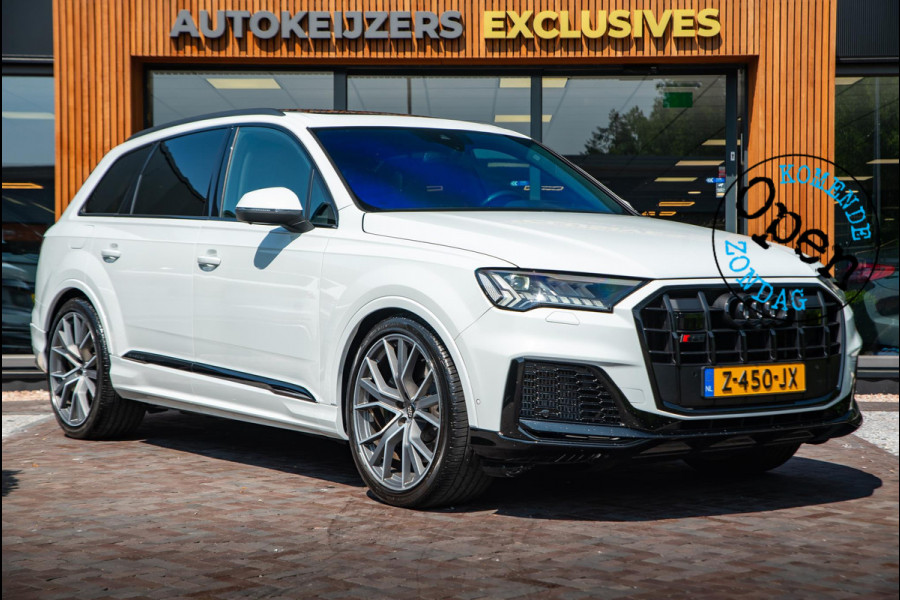 Audi Q7 4.0 TFSI SQ7 quattro B&O 360 Camera Stoelvent. Luchtvering DAB+ Trekhaak Audi Q7 4.0 TFSI SQ7 quattro B&O 360 Camera Stoelvent. Luchtvering DAB+ Trekhaak