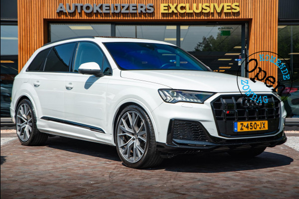 Audi SQ7 4.0 TFSI SQ7 quattro B&O 360 Camera Stoelvent. Luchtvering DAB+ Trekhaak Audi SQ7 4.0 TFSI SQ7 quattro B&O 360 Camera Stoelvent. Luchtvering DAB+ Trekhaak