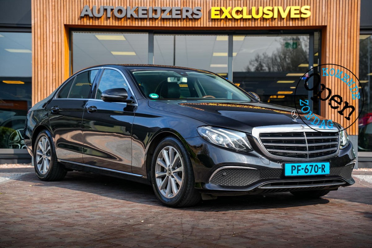 Mercedes-Benz E-Klasse 220 d Lease Edition Prestige Plus Burnester Cruise Control Navi Airco Camera PDC Mercedes-Benz E-Klasse 220 d Lease Edition Prestige Plus Burnester Cruise Control Navi Airco Camera PDC