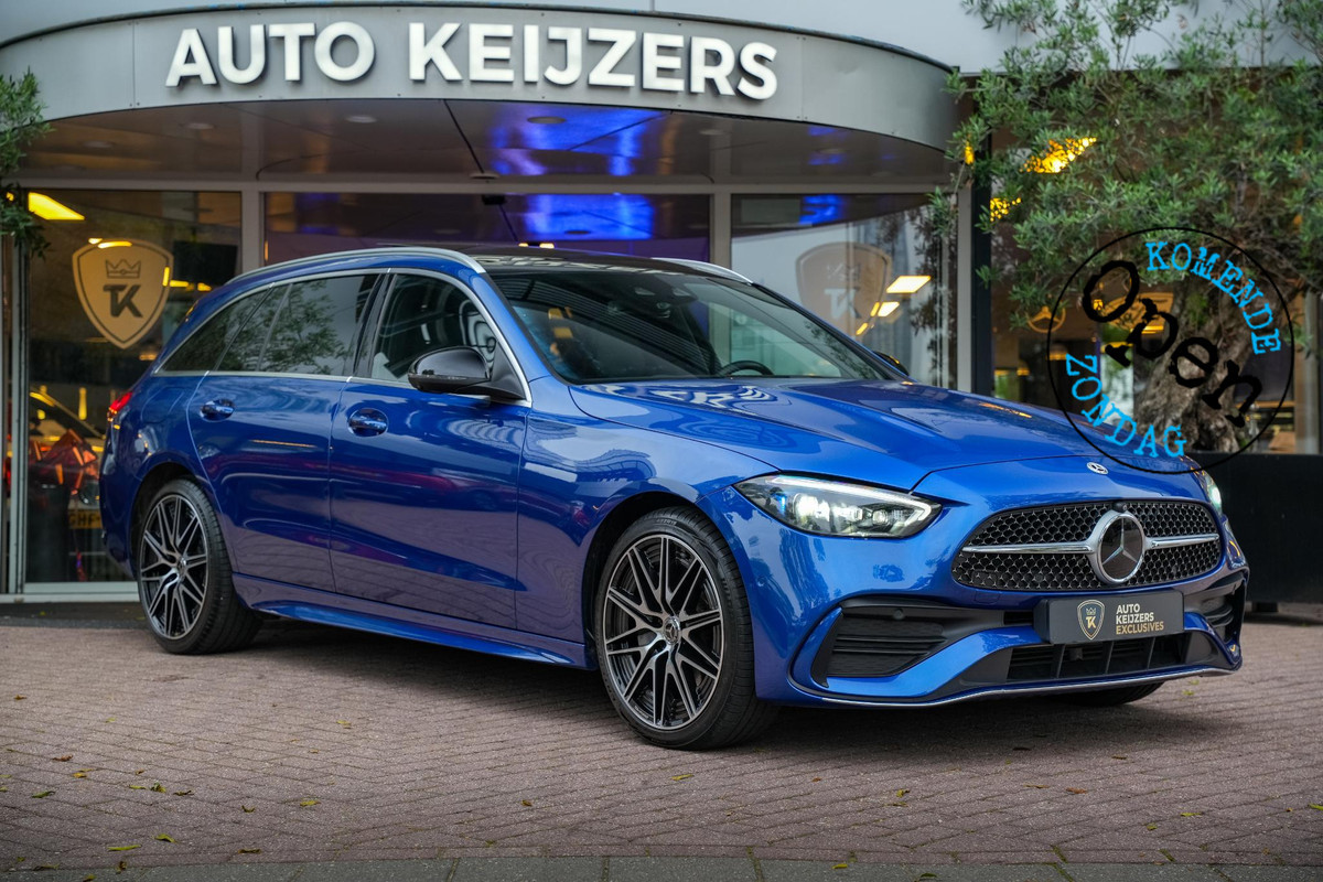 Mercedes-Benz C-Klasse 300 e AMG Line Panoramadak Full Ambient Adapt. Cruise Laser LED 360Cam 19''LM Mercedes-Benz C-Klasse 300 e AMG Line Panoramadak Full Ambient Adapt. Cruise Laser LED 360Cam 19''LM