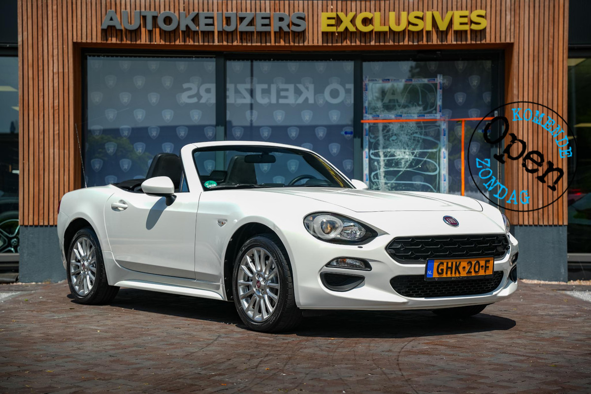 Fiat 124 Spider 1.4 MultiAir Turbo Airco Cruise Audio 16"LM Fiat 124 Spider 1.4 MultiAir Turbo Airco Cruise Audio 16"LM