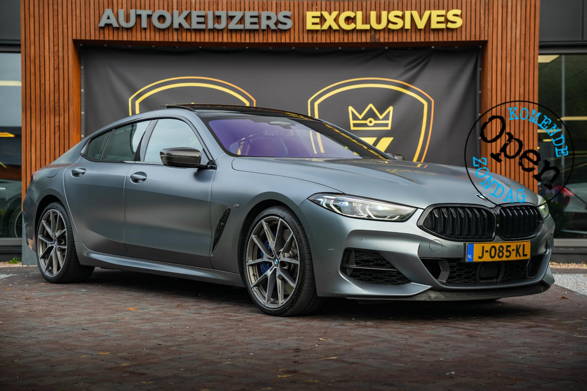 BMW 8 Serie Gran Coupé M850i xDrive High Executive Panoramadak B&W Audio Carbon HUD Adapt. Cruise Crafted Clarity BMW 8 Serie Gran Coupé M850i xDrive High Executive Panoramadak B&W Audio Carbon HUD Adapt. Cruise Crafted Clarity