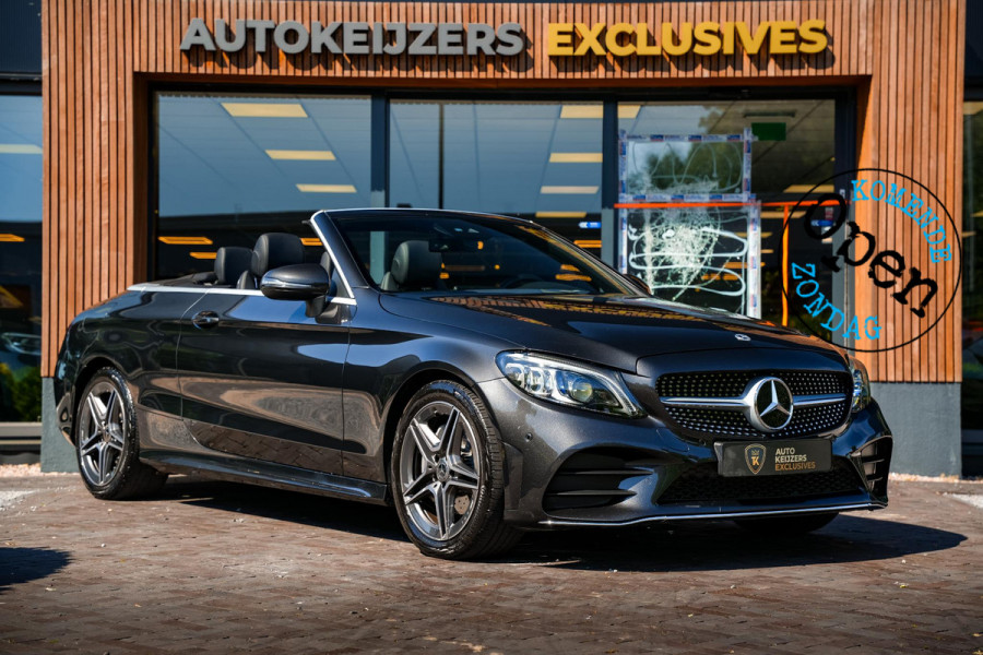 Mercedes-Benz C-Klasse Cabrio 200 AMG Line Airscarf Burmester Multibeam LED Stoelverw. Navigatie 18''LM Mercedes-Benz C-Klasse Cabrio 200 AMG Line Airscarf Burmester Multibeam LED Stoelverw. Navigatie 18''LM
