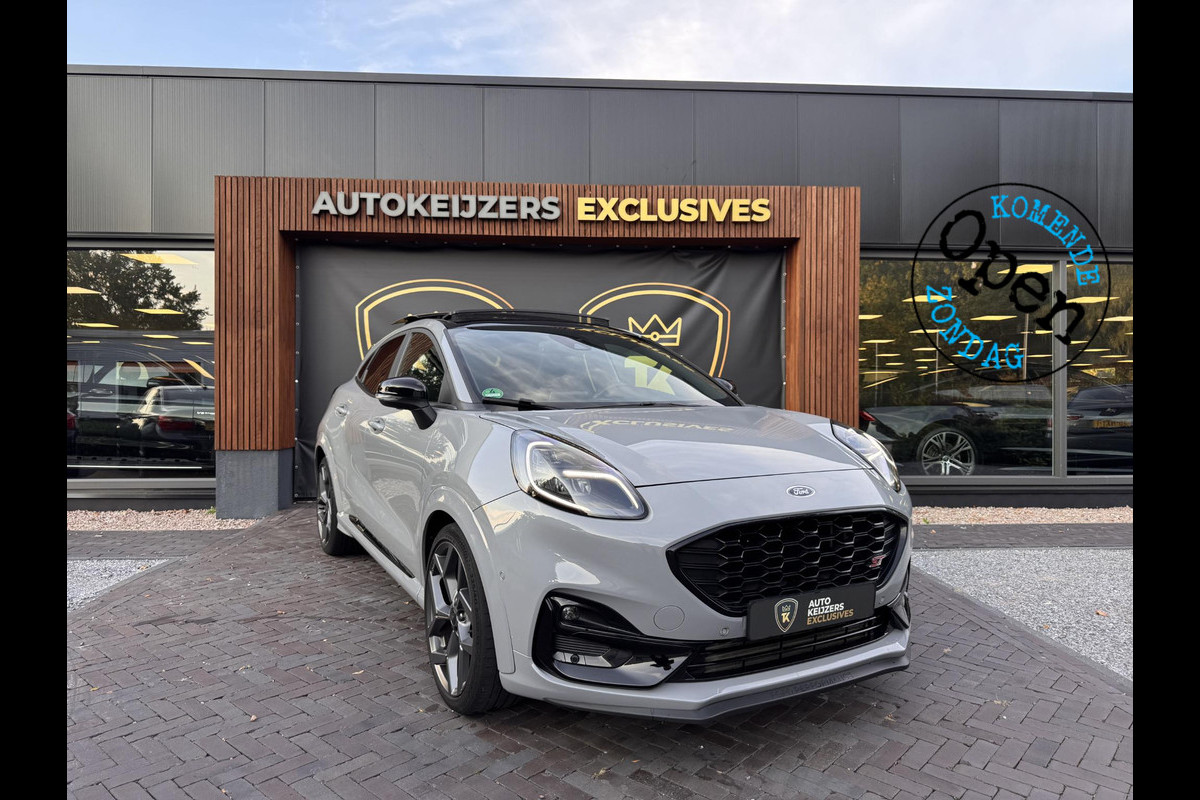 Ford Puma 1.5 EcoBoost ST-X 200PK Grey matter Pano Kuipstoelen 19” Ford Puma 1.5 EcoBoost ST-X 200PK Grey matter Pano Kuipstoelen 19”