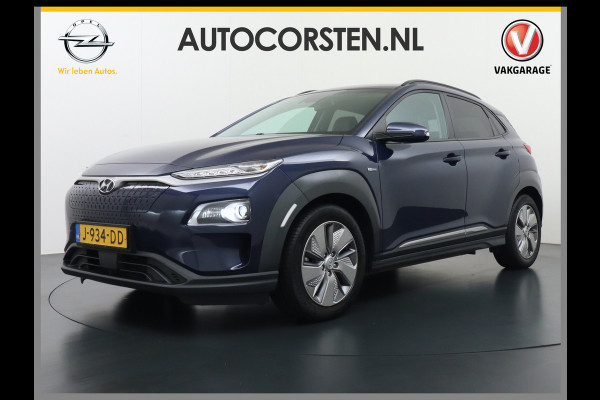Hyundai KONA ELECTRIC EV Premium 64kWh Leer HUD Warmtepomp Adap.Cruise Apple Carplay Android Auto Navi Ecc Krell®-Hifi Audio Stoel-Stuurverwarming Stoelventilatie Blind-Spot Assistance Lane Assist 1e Eigenaar Origineel Nederlandse Auto