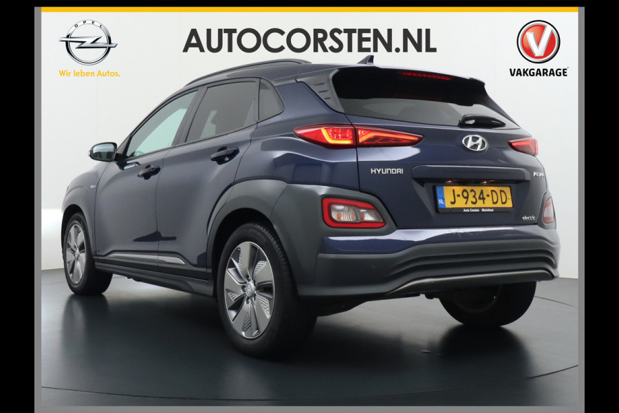 Hyundai KONA ELECTRIC EV Premium 64kWh Leer HUD Warmtepomp Adap.Cruise Apple Carplay Android Auto Navi Ecc Krell®-Hifi Audio Stoel-Stuurverwarming Stoelventilatie Blind-Spot Assistance Lane Assist 1e Eigenaar Origineel Nederlandse Auto