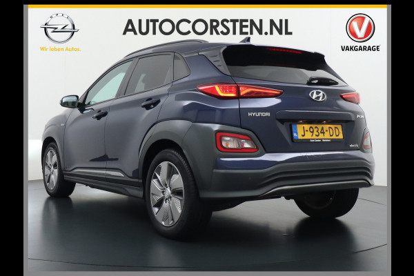 Hyundai KONA ELECTRIC EV Premium 64kWh Leer HUD Warmtepomp Adap.Cruise Apple Carplay Android Auto Navi Ecc Krell®-Hifi Audio Stoel-Stuurverwarming Stoelventilatie Blind-Spot Assistance Lane Assist 1e Eigenaar Origineel Nederlandse Auto