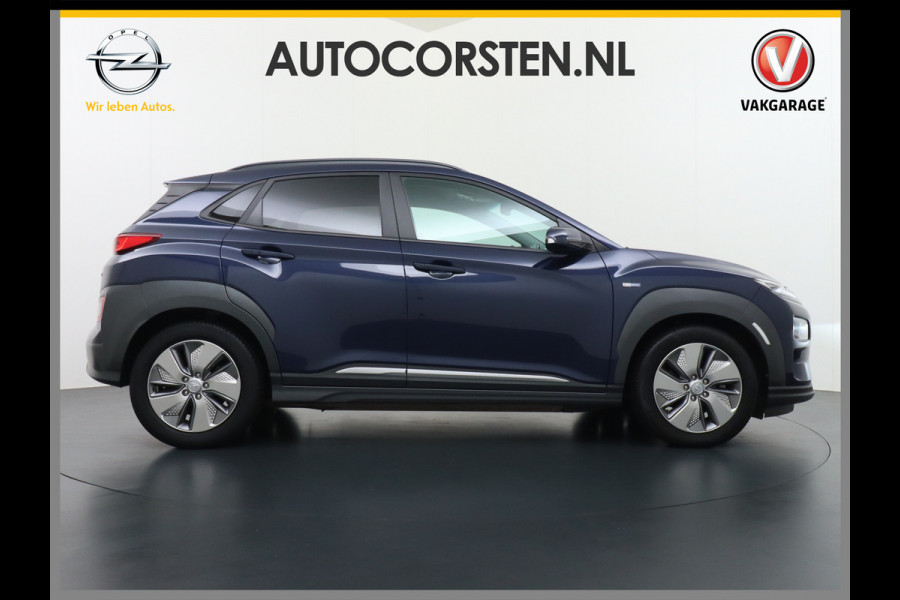 Hyundai KONA ELECTRIC EV Premium 64kWh Leer HUD Warmtepomp Adap.Cruise Apple Carplay Android Auto Navi Ecc Krell®-Hifi Audio Stoel-Stuurverwarming Stoelventilatie Blind-Spot Assistance Lane Assist 1e Eigenaar Origineel Nederlandse Auto