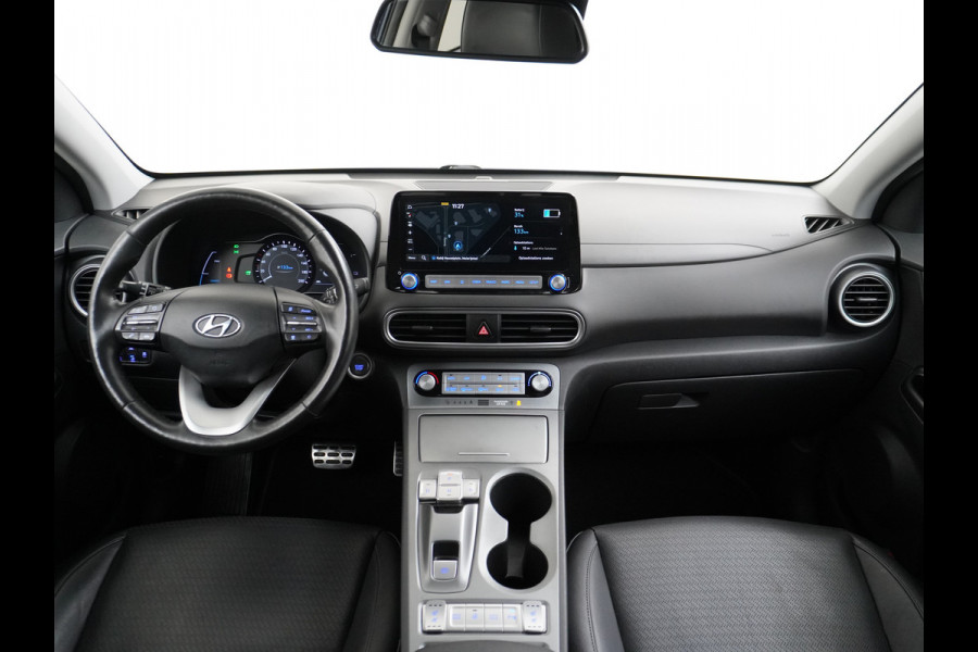 Hyundai KONA ELECTRIC EV Premium 64kWh Leer HUD Warmtepomp Adap.Cruise Apple Carplay Android Auto Navi Ecc Krell®-Hifi Audio Stoel-Stuurverwarming Stoelventilatie Blind-Spot Assistance Lane Assist 1e Eigenaar Origineel Nederlandse Auto