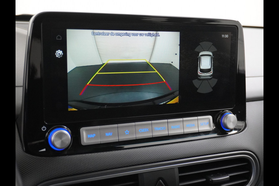 Hyundai KONA ELECTRIC EV Premium 64kWh Leer HUD Warmtepomp Adap.Cruise Apple Carplay Android Auto Navi Ecc Krell®-Hifi Audio Stoel-Stuurverwarming Stoelventilatie Blind-Spot Assistance Lane Assist 1e Eigenaar Origineel Nederlandse Auto