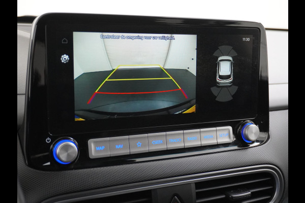 Hyundai KONA ELECTRIC EV Premium 64kWh Leer HUD Warmtepomp Adap.Cruise Apple Carplay Android Auto Navi Ecc Krell®-Hifi Audio Stoel-Stuurverwarming Stoelventilatie Blind-Spot Assistance Lane Assist 1e Eigenaar Origineel Nederlandse Auto