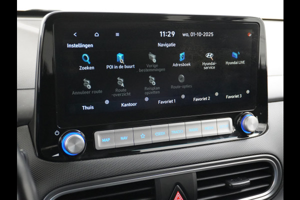 Hyundai KONA ELECTRIC EV Premium 64kWh Leer HUD Warmtepomp Adap.Cruise Apple Carplay Android Auto Navi Ecc Krell®-Hifi Audio Stoel-Stuurverwarming Stoelventilatie Blind-Spot Assistance Lane Assist 1e Eigenaar Origineel Nederlandse Auto