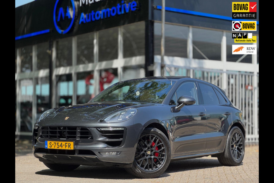 Porsche Macan 3.0 GTS Burmester ACC Pano Cognac L Chrono Vol geoptioneerd Onderhoudshistorie Distronic Flippers Stoelkoeling/verwa