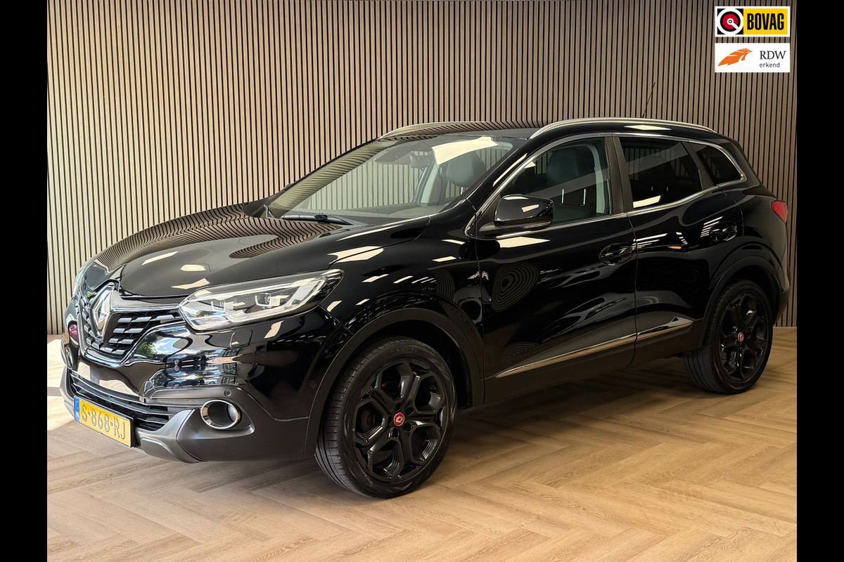 Renault Kadjar 1.2 TCe Black Edition TREKHAAK CAMERA NAVIGATIE LED LEDER CLIMATE CRUISE KEYLESS-GO