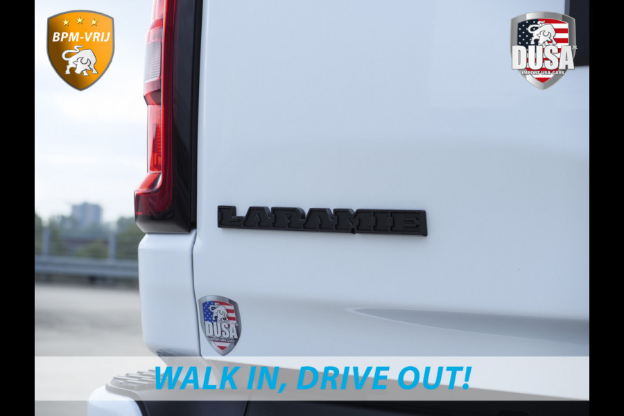 Dodge Ram 1500 | Laramie | Night Edition | 3.0L I6 Hurricane | Crew Cab | 4X4 | BPM VRIJ | Niveau regeling | Passenger Display | Getoonde accessoires zijn verkrijgbaar tegen meerprijs Dodge Ram 1500 | Laramie | Night Edition | 3.0L I6 Hurricane | Crew Cab | 4X4 | BPM VRIJ | Niveau regeling | Passenger Display | Getoonde accessoires zijn verkrijgbaar tegen meerprijs