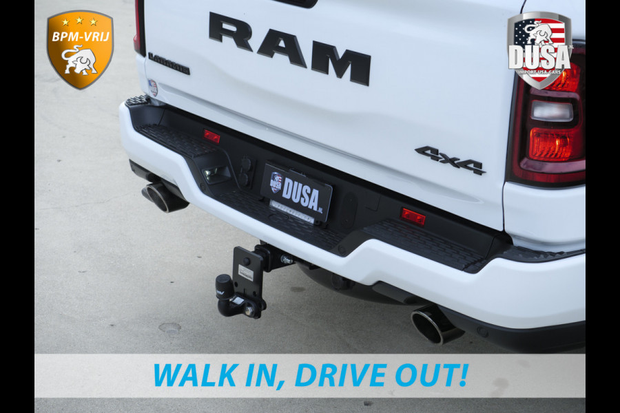 Dodge Ram 1500 | Laramie | Night Edition | 3.0L I6 Hurricane | Crew Cab | 4X4 | BPM VRIJ | Niveau regeling | Passenger Display | Getoonde accessoires zijn verkrijgbaar tegen meerprijs Dodge Ram 1500 | Laramie | Night Edition | 3.0L I6 Hurricane | Crew Cab | 4X4 | BPM VRIJ | Niveau regeling | Passenger Display | Getoonde accessoires zijn verkrijgbaar tegen meerprijs