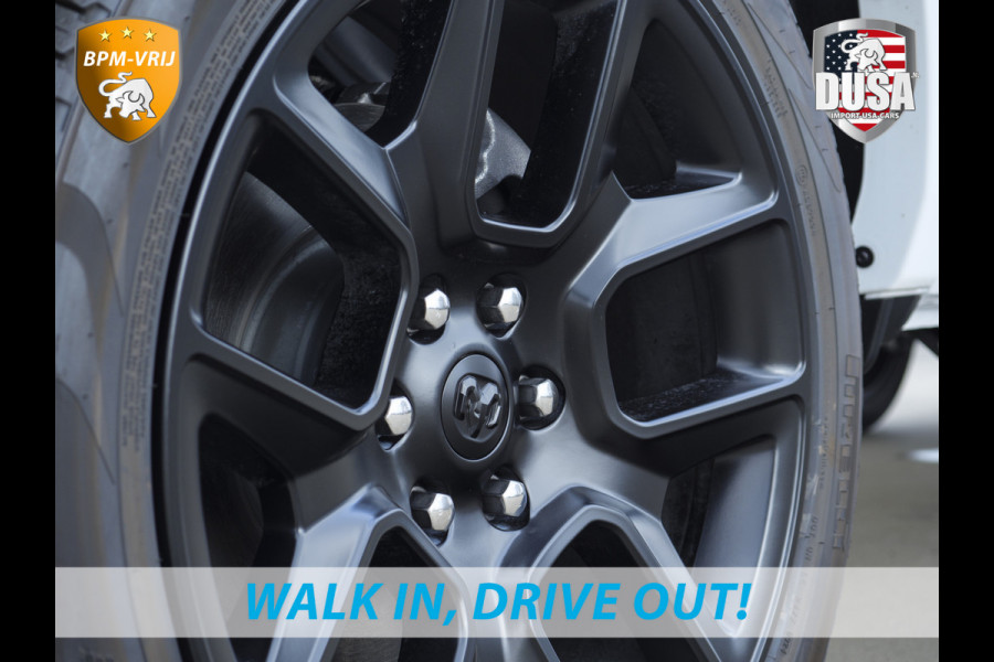Dodge Ram 1500 | Laramie | Night Edition | 3.0L I6 Hurricane | Crew Cab | 4X4 | BPM VRIJ | Niveau regeling | Passenger Display | Getoonde accessoires zijn verkrijgbaar tegen meerprijs Dodge Ram 1500 | Laramie | Night Edition | 3.0L I6 Hurricane | Crew Cab | 4X4 | BPM VRIJ | Niveau regeling | Passenger Display | Getoonde accessoires zijn verkrijgbaar tegen meerprijs