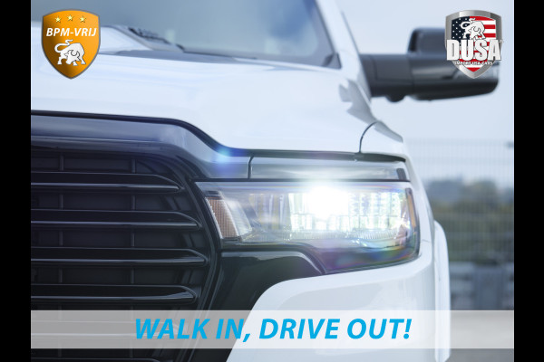 Dodge Ram 1500 | Laramie | Night Edition | 3.0L I6 Hurricane | Crew Cab | 4X4 | BPM VRIJ | Niveau regeling | Passenger Display | Getoonde accessoires zijn verkrijgbaar tegen meerprijs Dodge Ram 1500 | Laramie | Night Edition | 3.0L I6 Hurricane | Crew Cab | 4X4 | BPM VRIJ | Niveau regeling | Passenger Display | Getoonde accessoires zijn verkrijgbaar tegen meerprijs
