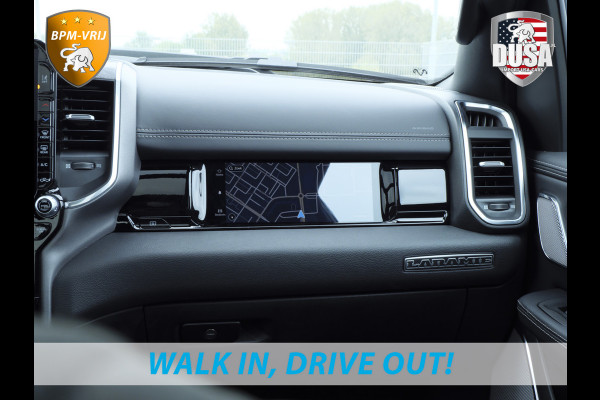 Dodge Ram 1500 | Laramie | Night Edition | 3.0L I6 Hurricane | Crew Cab | 4X4 | BPM VRIJ | Niveau regeling | Passenger Display | Getoonde accessoires zijn verkrijgbaar tegen meerprijs Dodge Ram 1500 | Laramie | Night Edition | 3.0L I6 Hurricane | Crew Cab | 4X4 | BPM VRIJ | Niveau regeling | Passenger Display | Getoonde accessoires zijn verkrijgbaar tegen meerprijs