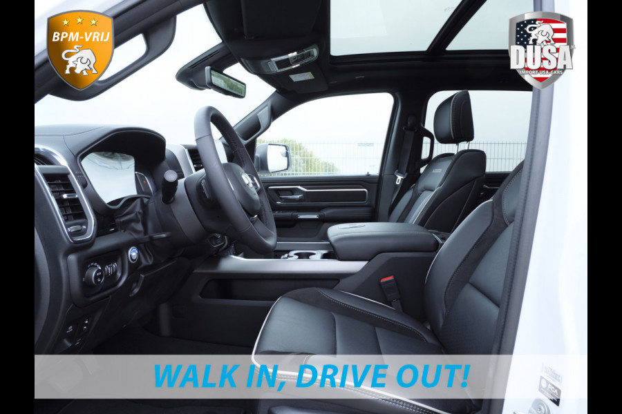 Dodge Ram 1500 | Laramie | Night Edition | 3.0L I6 Hurricane | Crew Cab | 4X4 | BPM VRIJ | Niveau regeling | Passenger Display | Getoonde accessoires zijn verkrijgbaar tegen meerprijs Dodge Ram 1500 | Laramie | Night Edition | 3.0L I6 Hurricane | Crew Cab | 4X4 | BPM VRIJ | Niveau regeling | Passenger Display | Getoonde accessoires zijn verkrijgbaar tegen meerprijs