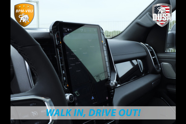 Dodge Ram 1500 | Laramie | Night Edition | 3.0L I6 Hurricane | Crew Cab | 4X4 | BPM VRIJ | Niveau regeling | Passenger Display | Getoonde accessoires zijn verkrijgbaar tegen meerprijs Dodge Ram 1500 | Laramie | Night Edition | 3.0L I6 Hurricane | Crew Cab | 4X4 | BPM VRIJ | Niveau regeling | Passenger Display | Getoonde accessoires zijn verkrijgbaar tegen meerprijs