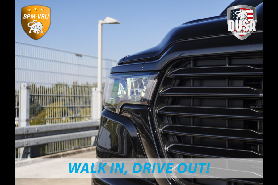 Dodge Ram 1500 | Laramie | Premium Night | 3.0L I6 Hurricane | Crew Cab | 4X4 | BPM VRIJ | Niveau regeling | 14,4-inch Touchscreen | LPG | Getoonde accessoires zijn verkrijgbaar tegen meerprijs Dodge Ram 1500 | Laramie | Premium Night | 3.0L I6 Hurricane | Crew Cab | 4X4 | BPM VRIJ | Niveau regeling | 14,4-inch Touchscreen | LPG | Getoonde accessoires zijn verkrijgbaar tegen meerprijs