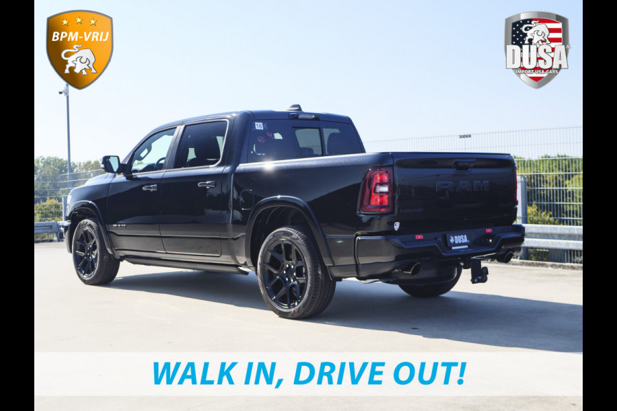Dodge Ram 1500 | Laramie | Premium Night | 3.0L I6 Hurricane | Crew Cab | 4X4 | BPM VRIJ | Niveau regeling | 14,4-inch Touchscreen | LPG | Getoonde accessoires zijn verkrijgbaar tegen meerprijs Dodge Ram 1500 | Laramie | Premium Night | 3.0L I6 Hurricane | Crew Cab | 4X4 | BPM VRIJ | Niveau regeling | 14,4-inch Touchscreen | LPG | Getoonde accessoires zijn verkrijgbaar tegen meerprijs