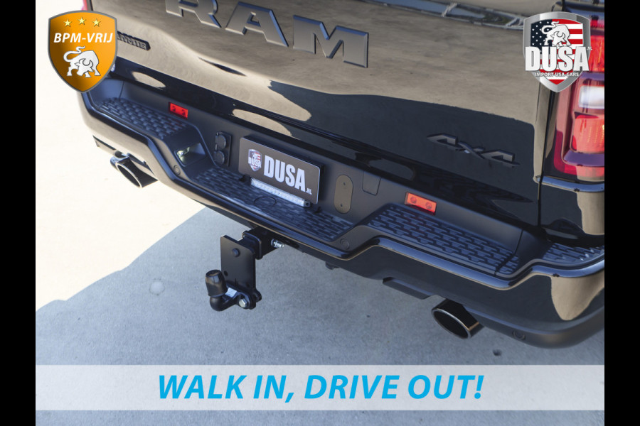 Dodge Ram 1500 | Laramie | Premium Night | 3.0L I6 Hurricane | Crew Cab | 4X4 | BPM VRIJ | Niveau regeling | 14,4-inch Touchscreen | LPG | Getoonde accessoires zijn verkrijgbaar tegen meerprijs Dodge Ram 1500 | Laramie | Premium Night | 3.0L I6 Hurricane | Crew Cab | 4X4 | BPM VRIJ | Niveau regeling | 14,4-inch Touchscreen | LPG | Getoonde accessoires zijn verkrijgbaar tegen meerprijs