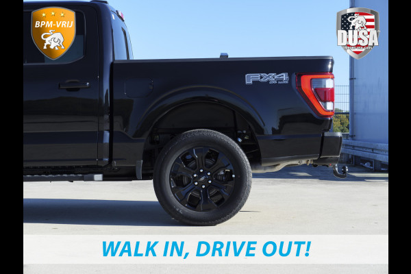 Ford USA F-150 5.0 V8 | SuperCrew Lariat FX4 | Black Edition 360 Camera | Pano | Black Edition | INCL BPM-VOORDEEL Getoonde accessoires zijn verkrijgbaar tegen meerprijs